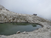 Pisciadu H�tte und See