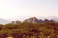 Blick zum Rotwandgipfel